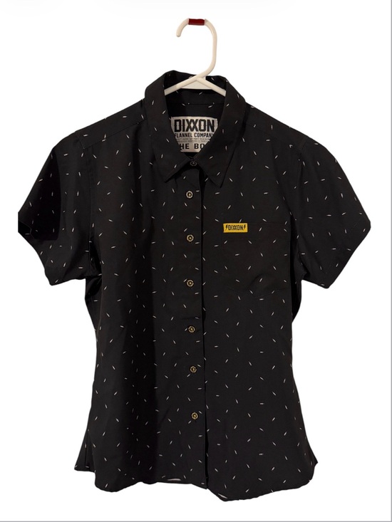 DIXXON Tops - Dixxon flannel company women’s “the bolt” short sleeve button up shirt - small